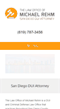 Mobile Screenshot of michaelrehm.com