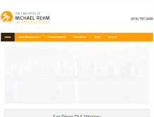 Tablet Screenshot of michaelrehm.com